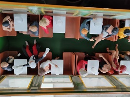 Figuren im Wagon