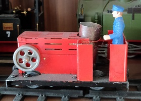 Heissluftmotor- Lok