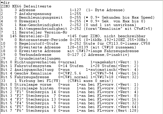 Anfang Lokdatei MX66