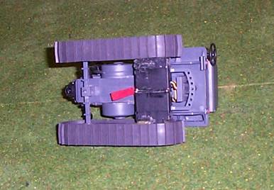 Kettentrecker von unten